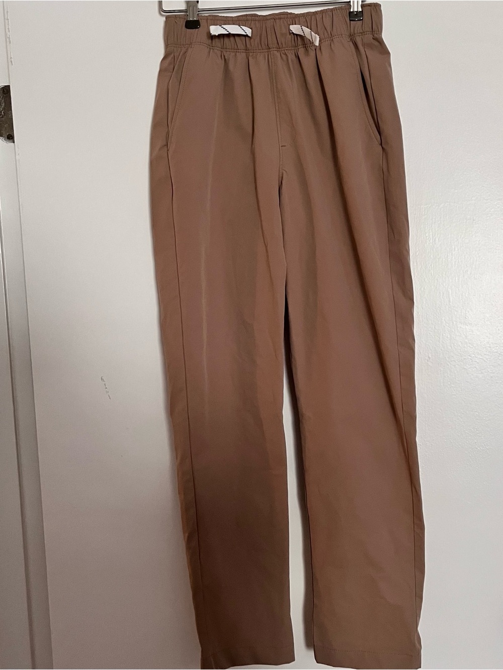 Crewcuts boys khaki Performance pants size 14